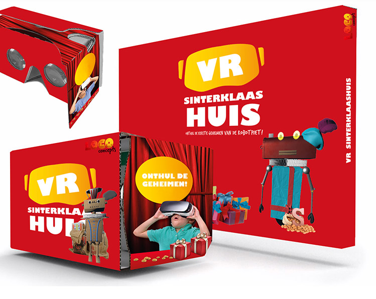 VR Sinterklaashuis in actie